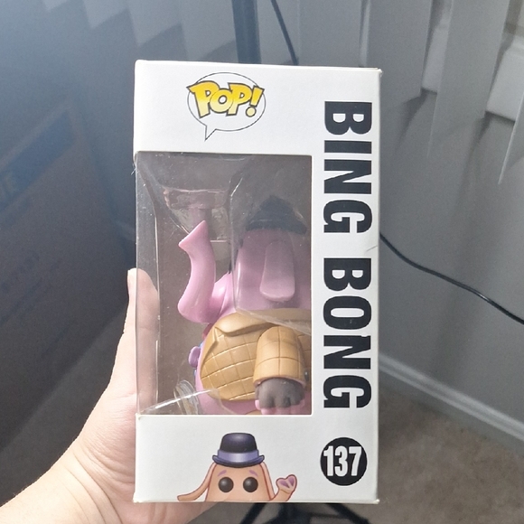 Funko Pop Inside Out Bing Bong Pink Vinyl Figure - Picture 3 of 6